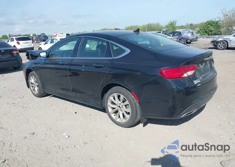 2015 Chrysler 200 C from USA, damaged, VIN 1C3CCCEG4FN512646